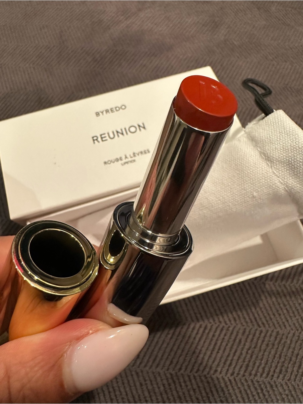 Byredo Reunion Lipstick - Rich Orange-Red